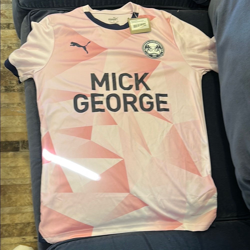 Puma Kids Pink Graphic Shirt